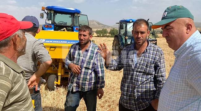 Karaman'da Arpadan Sonra Buğday Hasadına da Başlandı