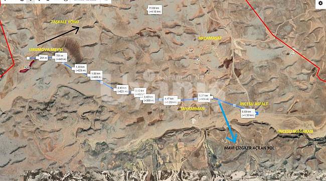Karaman'dan İncesu'ya direk bağlantı yolu açıldı