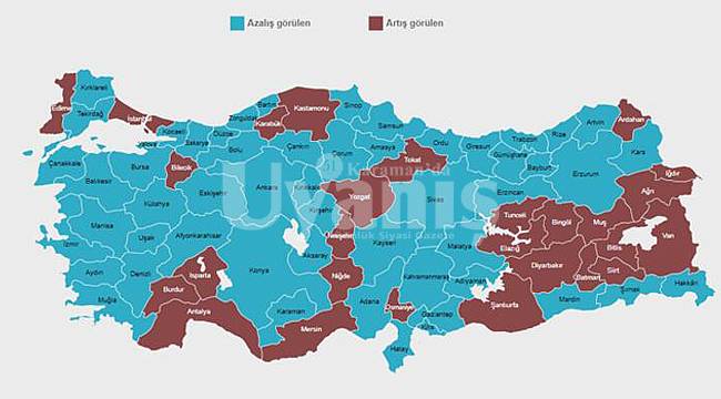 Karaman Mavi'ye döndü