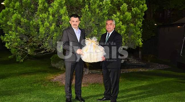 Karaman Tarım ve Orman İl Müdürü Şahinbaş Tarım Bakanı Pakdemirli İle Görüştü