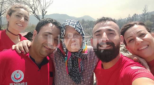 Karaman UMKE ekibi Manavgat'ta hem yaralara hem de gönüllere şifa oluyor