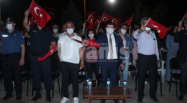 Kazımkarabekir'de 15 Temmuz Demokrasi Zaferi Ve Milli Birlik Günü İlçemizde Coşkuyla Kutlandı