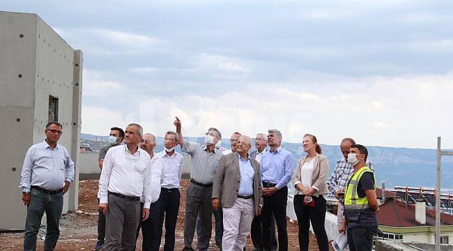 Kültür ve Turizm Bakan Yardımcısı Alpaslan Kazancı'da incelemelerde bulundu