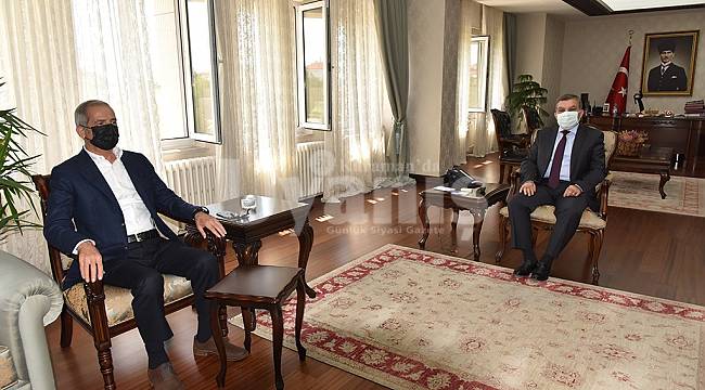 Özdağ'dan Vali Işık'a Nezaket Ziyareti