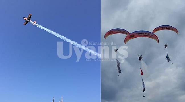 Paramotor ve Model Uçak Akrobasi Gösteri Uçuşu Yapılacak