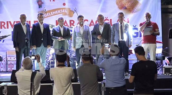Sarıveliler Karacaoğlan Kiraz, Bal ve Sıla Festivali Yapıldı