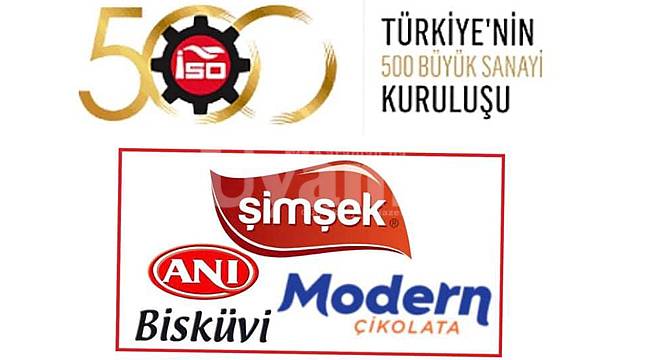 Şimşek ve Anı Bisküvi ile Modern Çikolata Türkiye'nin 2. 500 Büyük Şirketleri Arasına Girdi