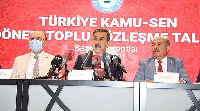 Türkiye Kamu-Sen Genel Başkanı Kahveci: Toplu Sözleşme Masasında Her Bir Talebimizin Tek Tek Takipçisi Olacağız