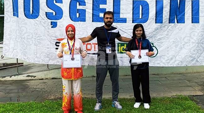 Wushu'da Bir Gümüş, Bir Bronz Madalya