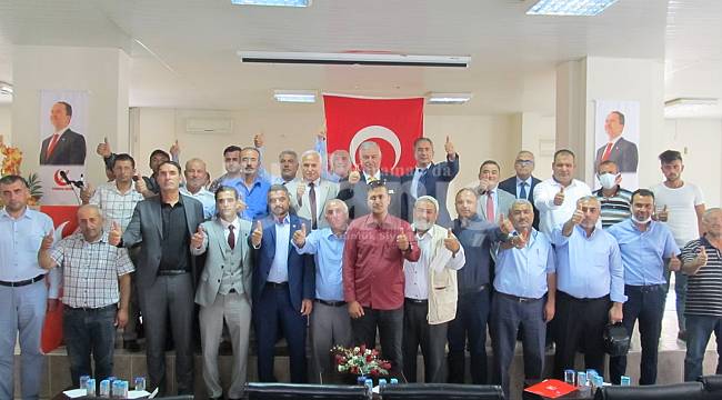 Yeniden Refah Partisi Sarıveliler İlçe Başkanlığına Fatih Özcan seçildi.