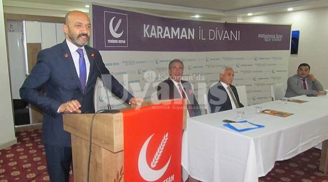 Yeniden Refah Partisi Temmuz Ayı İl Divan toplantısını yaptı
