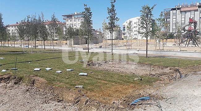 Aktekke Millet Bahçesinde Peyzaj Çalışmaları Sürüyor