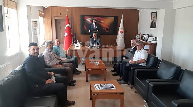 Arıcılar Birliği Yönetiminden Şahinbaş’a Ziyaret