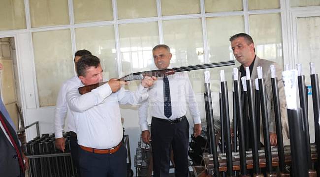 Başyayla Belediye Başkanı İpek, Huğlu Av Tüfeği Tesisini Gezdi
