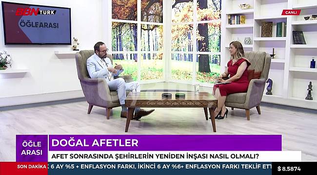 BBN Türk canlı yayınında şehir ve medeniyet tasavvuru konuşuldu