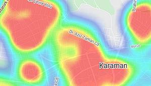 Harita kızarıyor, Karaman'da vaka artışı devam ediyor