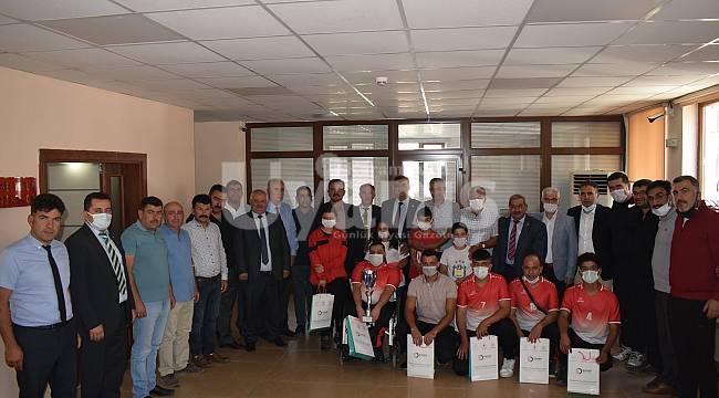 İl Özel İdare Spor Kulübü takımını ağırladılar