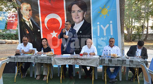 İYİ Parti İl Başkanı Hatipoğlu: Biz Sahadan Hiç Ayrılmıyoruz. Durum Hiç İç Açıcı Değil