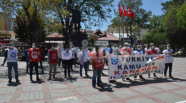 Kamu Sen: “Hakkımızdan aşağısına da rıza gösterecek değiliz”