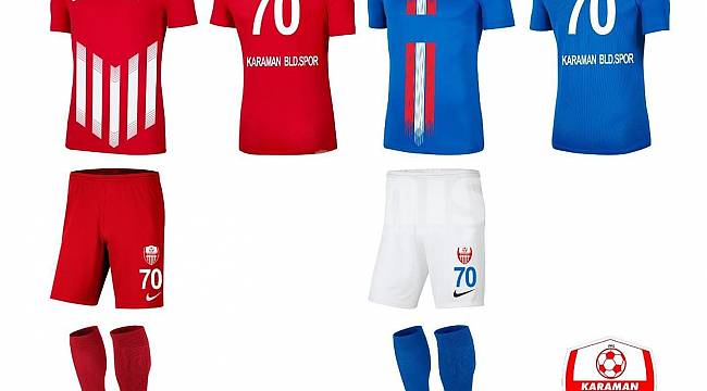 Karaman Belediyespor'un yeni formaları görücüye çıktı