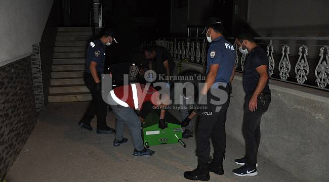 Karaman'da bir kişi tartıştığı kayınvalidesini öldürdü