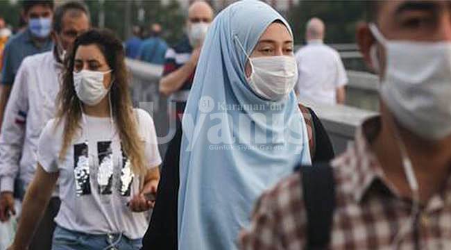 Karaman'da Maske Takma Zorunluluğu Devam Edecek