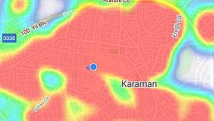 Karaman'ın HES haritasında tüm mahalleler kızardı