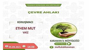 Karaman Müftülüğünce pandemi sürecinde aile eğitimleri devam ediyor