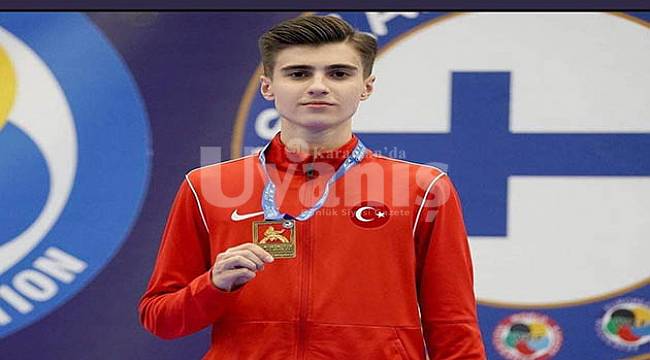 Karamanlı sporcu karetede Avrupa 3.sü oldu