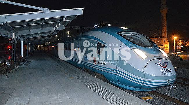 Karamanlıların Heyecanla Beklediği Hızlı Tren Seferleri Nihayet Başlıyor