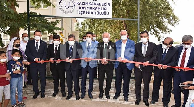 Kazımkarabekir ilçe Müftülüğünün yeni binası hizmete girdi