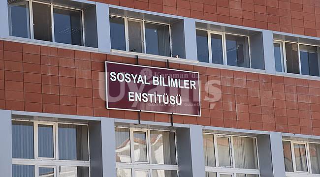 KMÜ'de Yeni Bir Lisansüstü Program Daha Açıldı