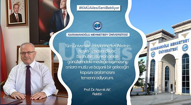KMÜ'den üniversitesi adaylarına videolu destek