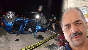Köprüden Karayoluna Düşen Otomobilin Sürücüsü Hayatını Kaybetti