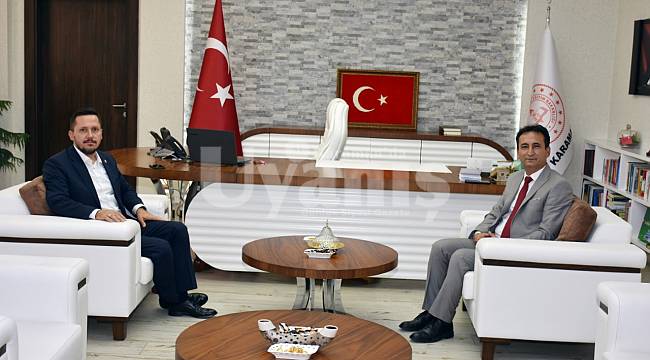 Milletvekili Eser’den İl Müdürü Çalışkan’a Ziyaret