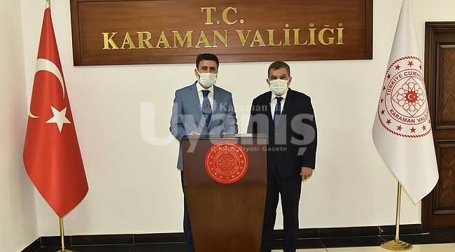 Nüfus ve Vatandaşlık İşleri Genel Müdürü Şefik Aygöl, Vali Mehmet Alpaslan Işık'ı Ziyaret Etti
