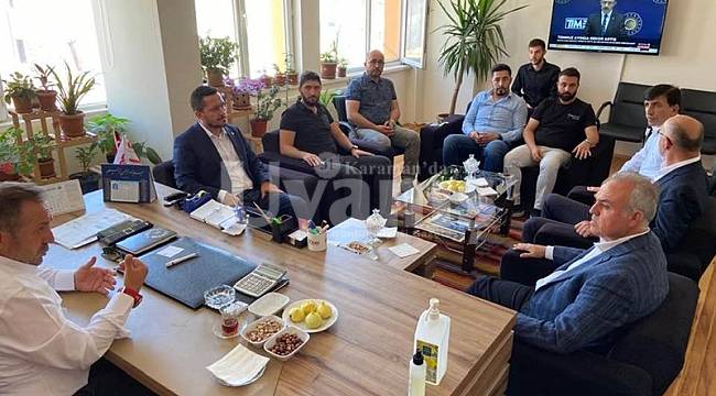 Şeker ve Eser Karaman’da ziyaret ve temaslarını sürdürüyor