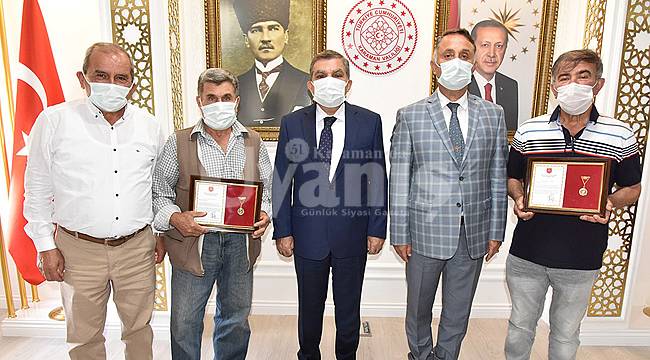TSK'ya Bağış Yapan Hayırseverlere Madalya ve Berat Belgeleri Verildi
