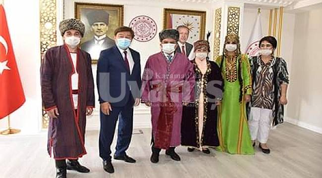 TÜRKSOY Genel Sekreteri Kaseinov’dan Vali Işık’a Ziyaret