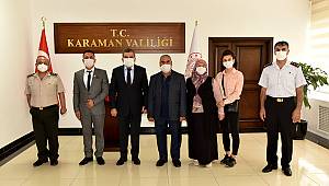 Vali Işık, Kahraman Irak Gazisine Malul Gazilik Rozetini Taktı