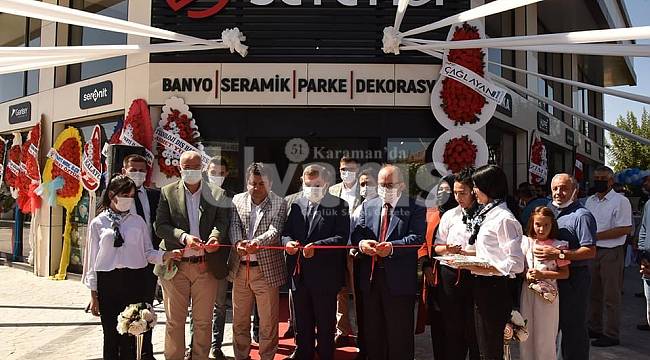 Vali Işık Seranat Seramik'in Açılışına Katıldı