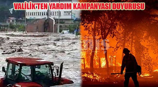 Valilik'ten Yardım Kampanyası Duyurusu
