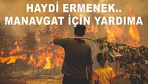 "Yalnız değilsin Manavgat, Ermenek yanında"