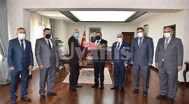Ahilik Teşkilatından Vali Işık'a Ziyaret