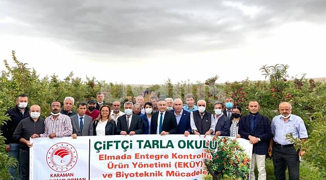 Karaman Elma Üreticisi EKÜY'ü Benimsedi