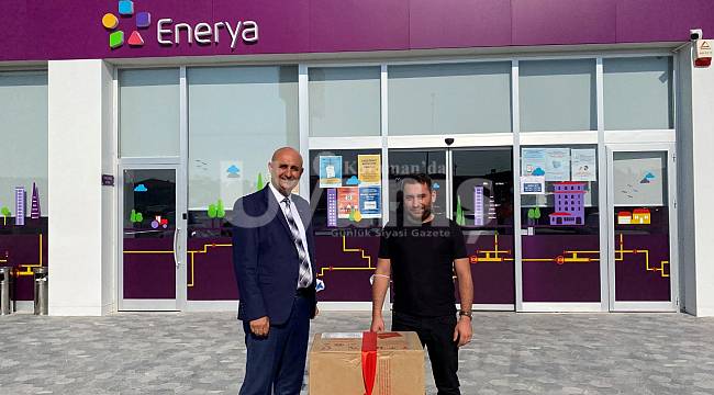 Enerya’nın Talihlisi Kombisini Teslim Aldı