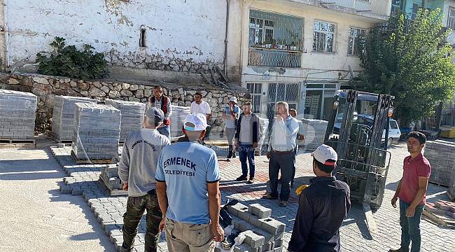 Ermenek'te Çevre Düzenlemeleri Devam Ediyor