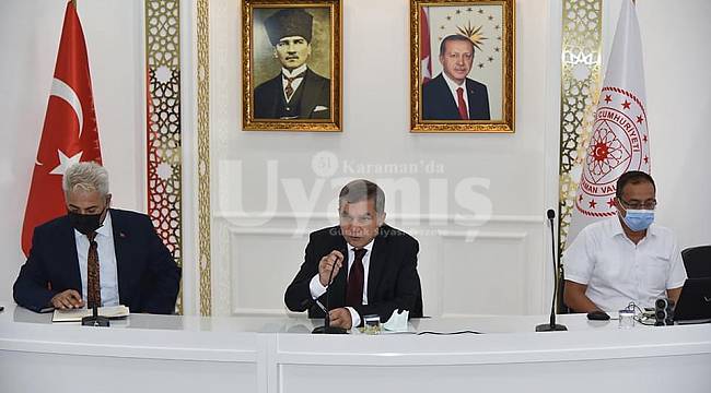 İlimizde Yaşanan Vaka Sayısındaki Artış ve Aşılama Çalışmaları Değerlendirildi