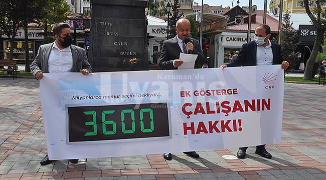 Kağnıcı, “3600 Ek Gösterge İçin Milyonlarca Memur CHP İktidarını Bekliyor”