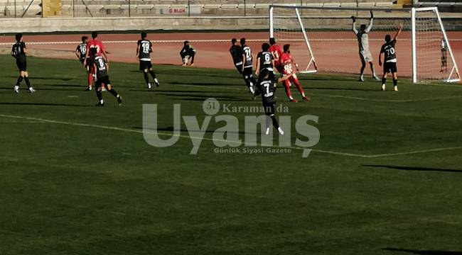Karaman Belediyespor, 3 puana 3 golle ulaştı